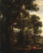 Claude Lorrain Landscape with Goatherd oil painting artist